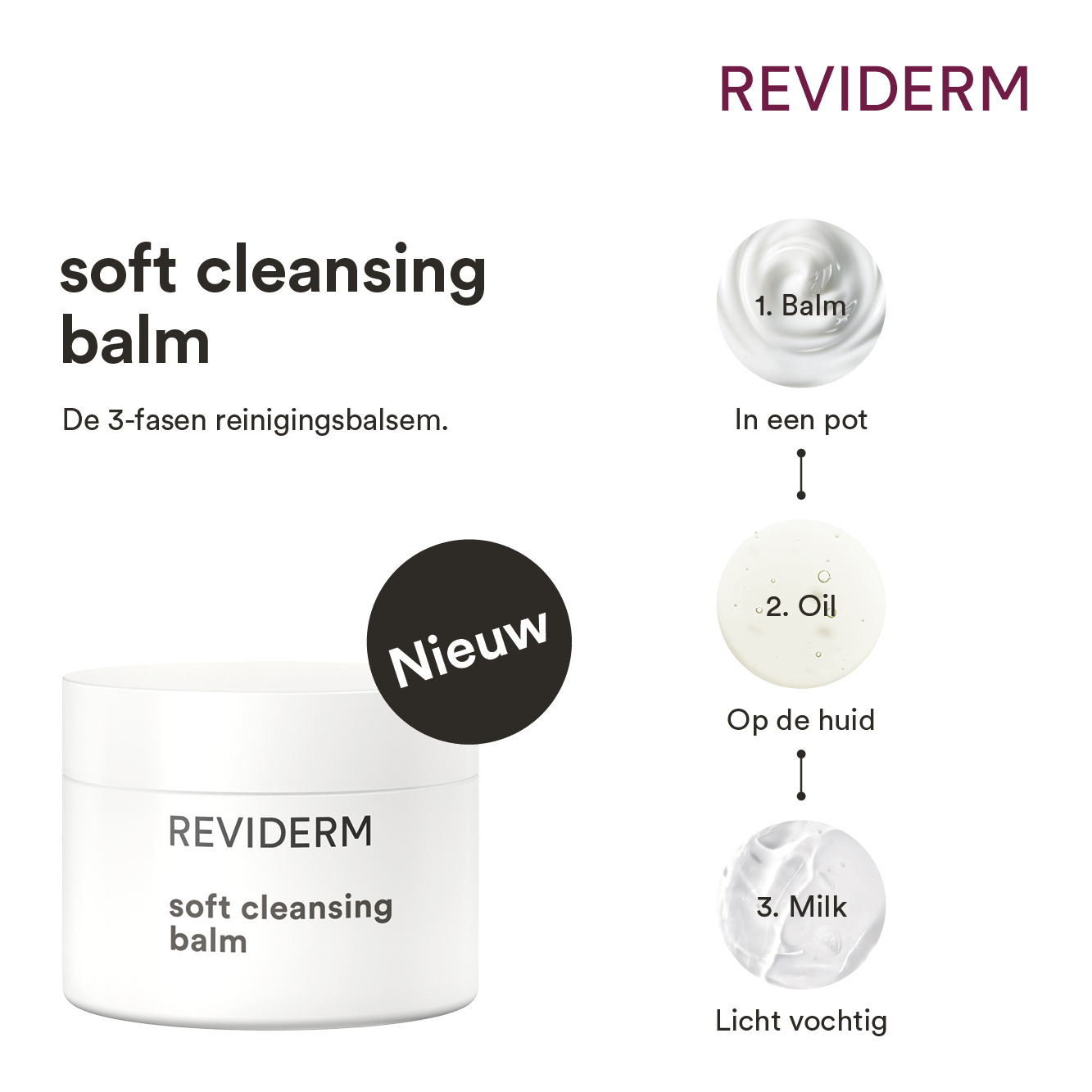 schoonheidssalon-soraya-reviderm-soft-cleansing-balm-fasen